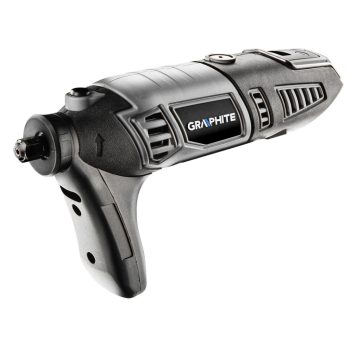   GRAPHITE Mini fúró- és csiszológép 170W, fordulatszám kijelző, kofferben, 190db kiegészítő (59G019)