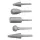 Top Tools CSAPOS RÁSPOLY KÉSZLET 5db (60H007)