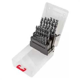   VERTO CSIGAFÚRÓ készlet HSS-G, 1.0 - 13.0mm, 25 db (60H814)