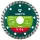 VERTO Gyémánt vágókorong 115mm TURBO (61H2T1)