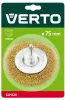 VERTO DRÓTKORONG KÖRKEFE 75MM CSAPOS (62H320)