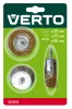 VERTO DRÓTKORONG KÉSZLET 3db,CSAPOS (62H613)
