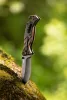 NEO Összecsukható túlélő kés, 22 cm, 6 az 1-ben: kés, síp, kovakő, csavarkulcs, szíjvágó, üvegtörő, penge: 9cm (63-107)