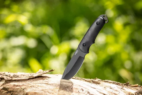 NEO Taktikai kés, full-tang, 22 cm, rozsdamentes acél, penge:10.8 cm (63-108)