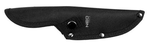 NEO Túlélő kés, full-tang, 23 cm, rozsdamentes acél, fa markolat, penge: 12cm (63-111)