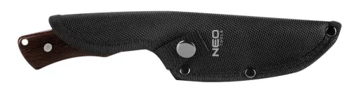 NEO Túlélő kés, full-tang, 23 cm, rozsdamentes acél, fa markolat, penge: 12cm (63-111)