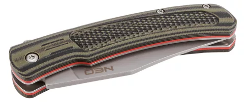 NEO Összecsukható kés 17.5 cm, rozsdamentes acél, penge: 8cm, a penge hosszabbítható (63-114)