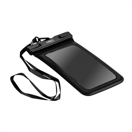 NEO Vízálló telefontok, 19.5x11cm, 80g, IPX8 vízállóság, max6.2" képátló, nyakpánt (63-135)