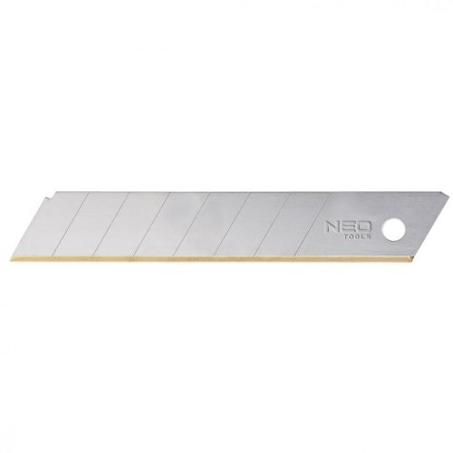 NEO Törhető penge titán éllel 18mm, - 10db, (64-020)