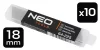 NEO Törhető penge, 18mm, 10db/cs. (64-225)