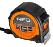 NEO Mérőszalag 5m / 25mm, mágneses, dupla fékes (67-115-1)