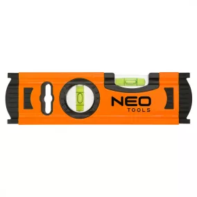   NEO Vízmérték, alumínium 20cm, 2 libella, 1 mart talp (71-030)