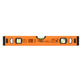 NEO Vízmérték, alu, 3 libellás, S 300, 40cm (71-131)