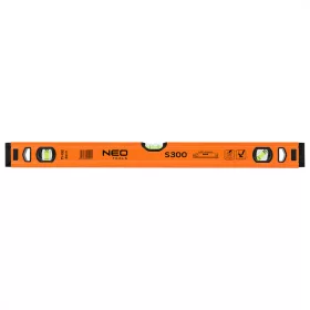 NEO Vízmérték, alu, 3 libellás, S 300, 60cm (71-132)