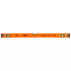 NEO Vízmérték, alu, 3 libellás, S 300, 80cm (71-133)