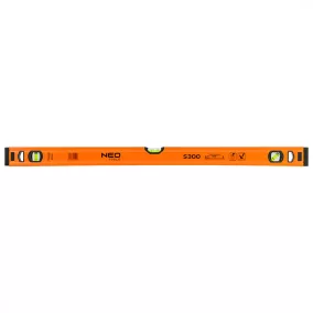 NEO Vízmérték, alu, 3 libellás, S 300, 80cm (71-133)