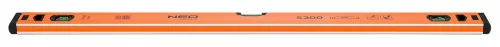 NEO Vízmérték, alu, 3 libellás, S 300, 80cm (71-133)
