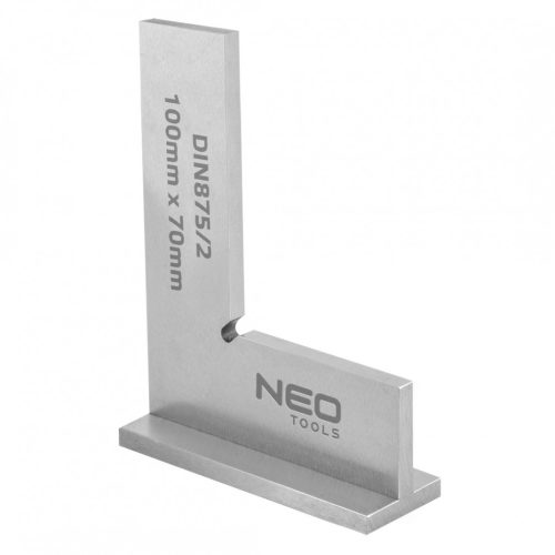 NEO Talpas precíziós derékszög, DIN875/2, 100x70mm (72-031)