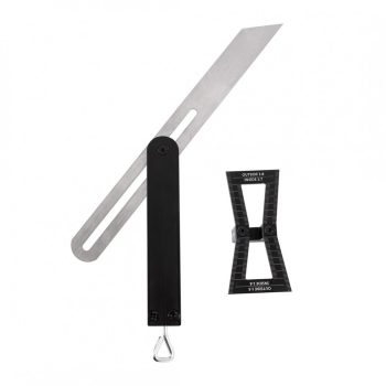   NEO Állítható derékszög és szögmásoló, rozsdamentes (72-109)