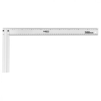 NEO DERÉKSZÖG 500MM ALUMINIUM (72-147)