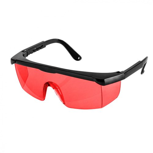 NEO Lézer szemüveg, szintezőhöz, piros (75-120)