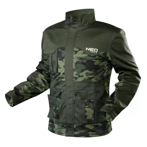 NEO Munkadzseki terepmintás, 60% pamut, 40% polyester, 255 g/m4, S (81-211-S)