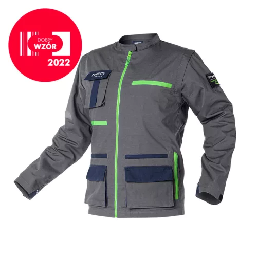 NEO Munkadzseki PREMIUM, 100% pamut, hasadásgátló szövet,XXXL (81-217-XXXL)