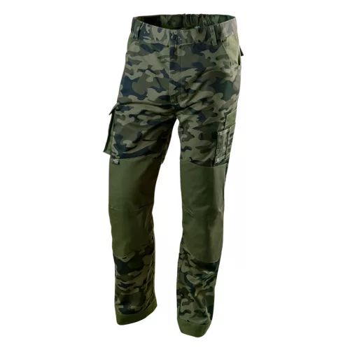 NEO Munkanadrág terepmintás, 60% pamut, 40% polyester, 255 g/m2,xS (81-221-XS)