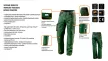 NEO Munkanadrág olíva, 60% pamut, 40% polyester, 255 g/m2, L (81-222-L)