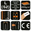 NEO Munkanadrág, terepmintás, CAMO, Camo URBAN, 60% pamut, 37% poliészter, 3% elasztán, L (81-232-L)