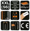 NEO Munkanadrág, terepmintás, CAMO, Camo URBAN, 60% pamut, 37% poliészter, 3% elasztán, XXL (81-232-XXL)