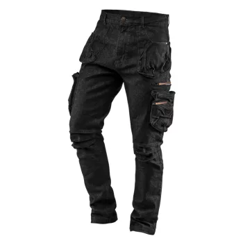   NEO Farmer munkanadrág, 5 zsebes, fekete, 98% pamut, 410g/m2 XS (81-233-XS)