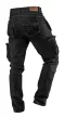 NEO Farmer munkanadrág 5 zsebes, fekete, 98% pamut 2% elasztán, térderősítés, XXL , (81-233-XXL)