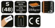 NEO Kantáros munkanadrág, tengerészkék, Navy, 60% pamut + 40% poliészter, S (81-244-S)