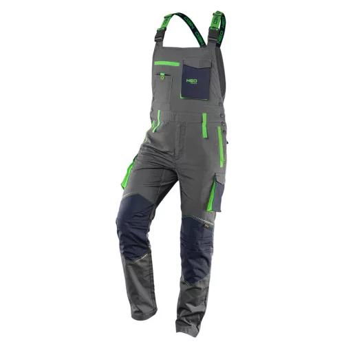 NEO Kantáros munkanadrág PREMIUM, 100% pamut, hasadásgátló szövet,XXXL (81-247-XXXL)