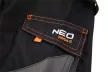 NEO Rövid munkanadrág karcsúsított(slim fit), 60% pamut, 37% polyester, 3% elastane, 285 g/m2, övvel, M (81-278-M)