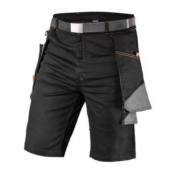   NEO Rövid munkanadrág karcsúsított(slim fit), 60% pamut, 37% polyester, 3% elastane, 285 g/m2, övvel,XXL (81-278-XXL)
