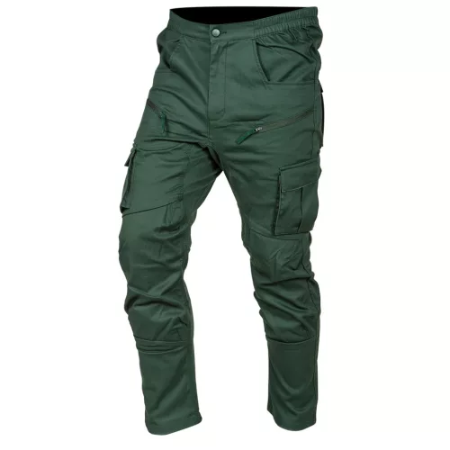 NEO Munkásnadrág, OUTDOOR, zöld, 80% pamut, XS (81-286-XS)
