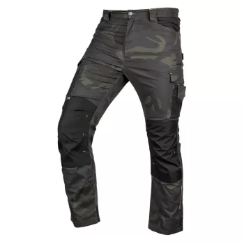   NEO Munkásnadrág Mix&Match Canvas, 280g/m2, külső zsebek, Cordura részek, fényvisszav. betétek, zöld-terep, XL (81-350-1-XL)