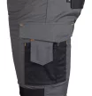 NEO Munkásnadrág Mix&Match Canvas, 280g/m2, külső zsebek, Cordura részek, fényvisszav. betétek, szürke-fek., XXXL (81-350-2-XXXL)