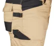 NEO Munkásnadrág Mix&Match Canvas, 280g/m2, külső zsebek, Cordura részek, fényvisszav. betétek, bézs-fek., M (81-350-3-M)