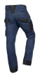 NEO Farmer munkásnadrág, Denim, 82% pamut, Oxford szövet, térdvédő betét, cippzáras zsebek, kék-fekete, L (81-360-1-L)