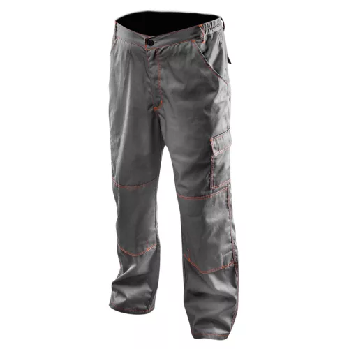 NEO Munkanadrág, BASIC, L/52, 35% pamut, 65% polyester, 245 g/m2, Többfunkciós zsebek,térdprotektor zseb (81-420-L)