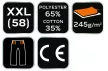 NEO Rövid munkanadrág BASIC,XXL (81-440-XXL)