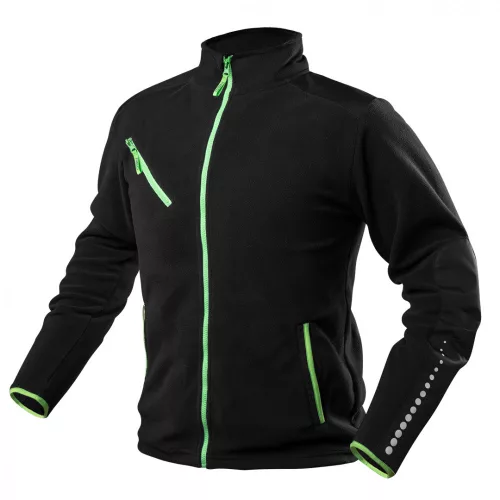NEO Prémium polár felső, fekete, cordura megerősítésekkel, 300g/m2, S (81-507-S)