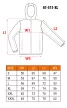 NEO Munkapulóver, kapucnival PREMIUM, kétrétegű, 67% pamut + 33% poliészter,XL (81-511-XL)