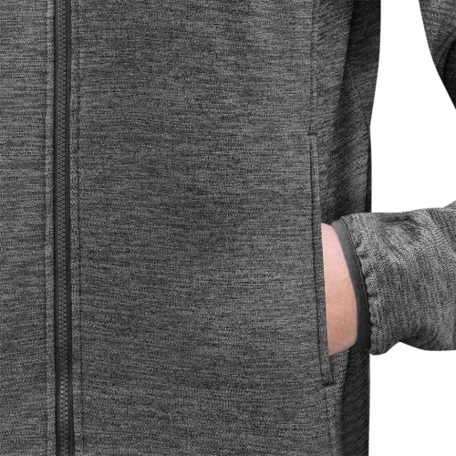 NEO Munkavédelmi pulóver, OUTDOOR, cippzáras, szürke, XL (81-515-XL)