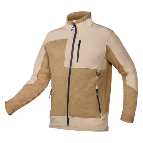 NEO Softshell Munkavédelmi kabát, OUTDOOR, bézs, XXL (81-516-XXL)