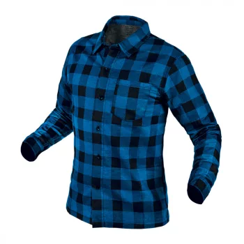   NEO Flanel ing, tengerészkék-fekete, 100% pamut, XL (81-545-XL)