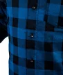 NEO Flanel ing, tengerészkék-fekete, 100% pamut, XL (81-545-XL)